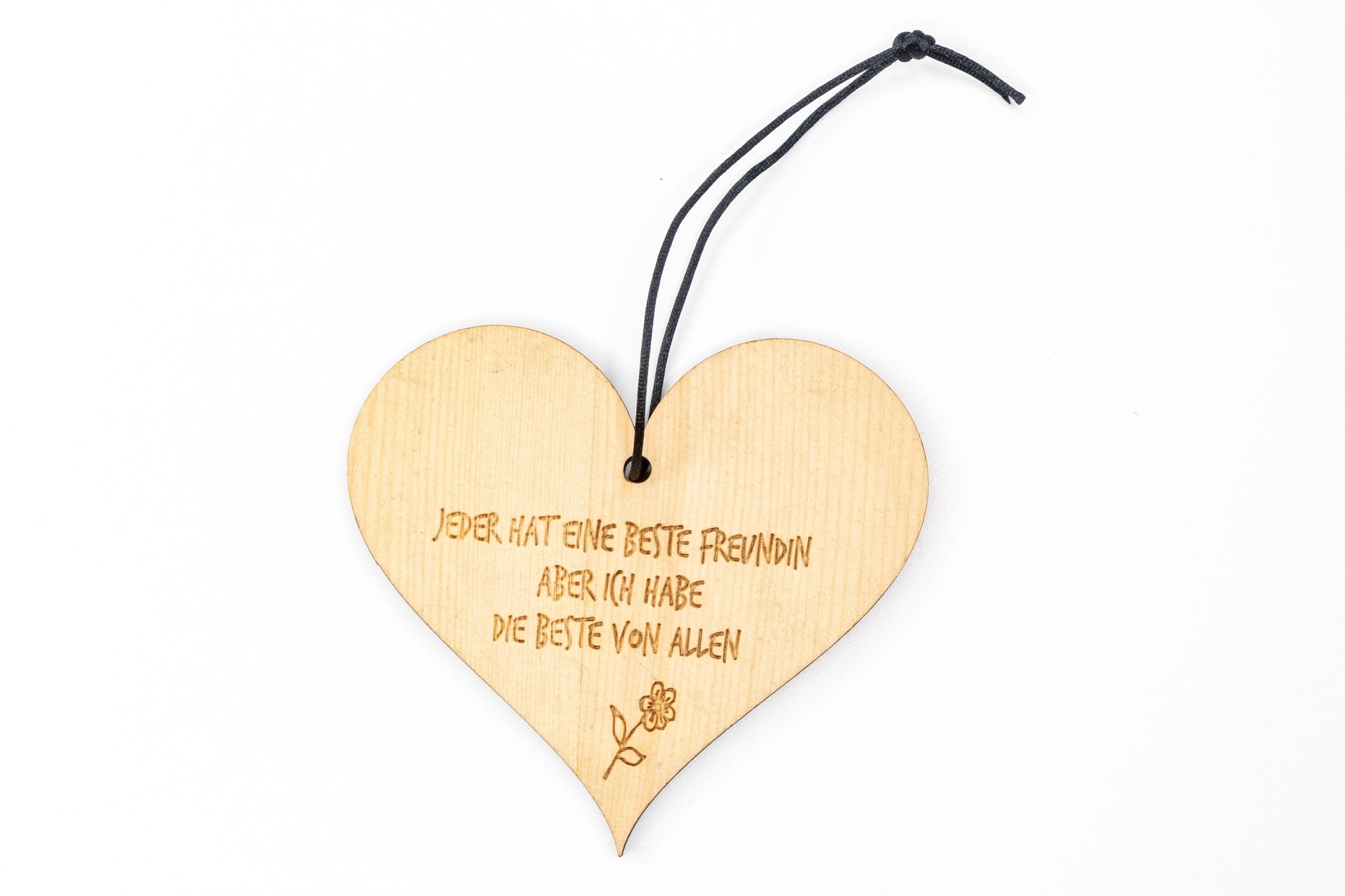 Herz mit Spruch