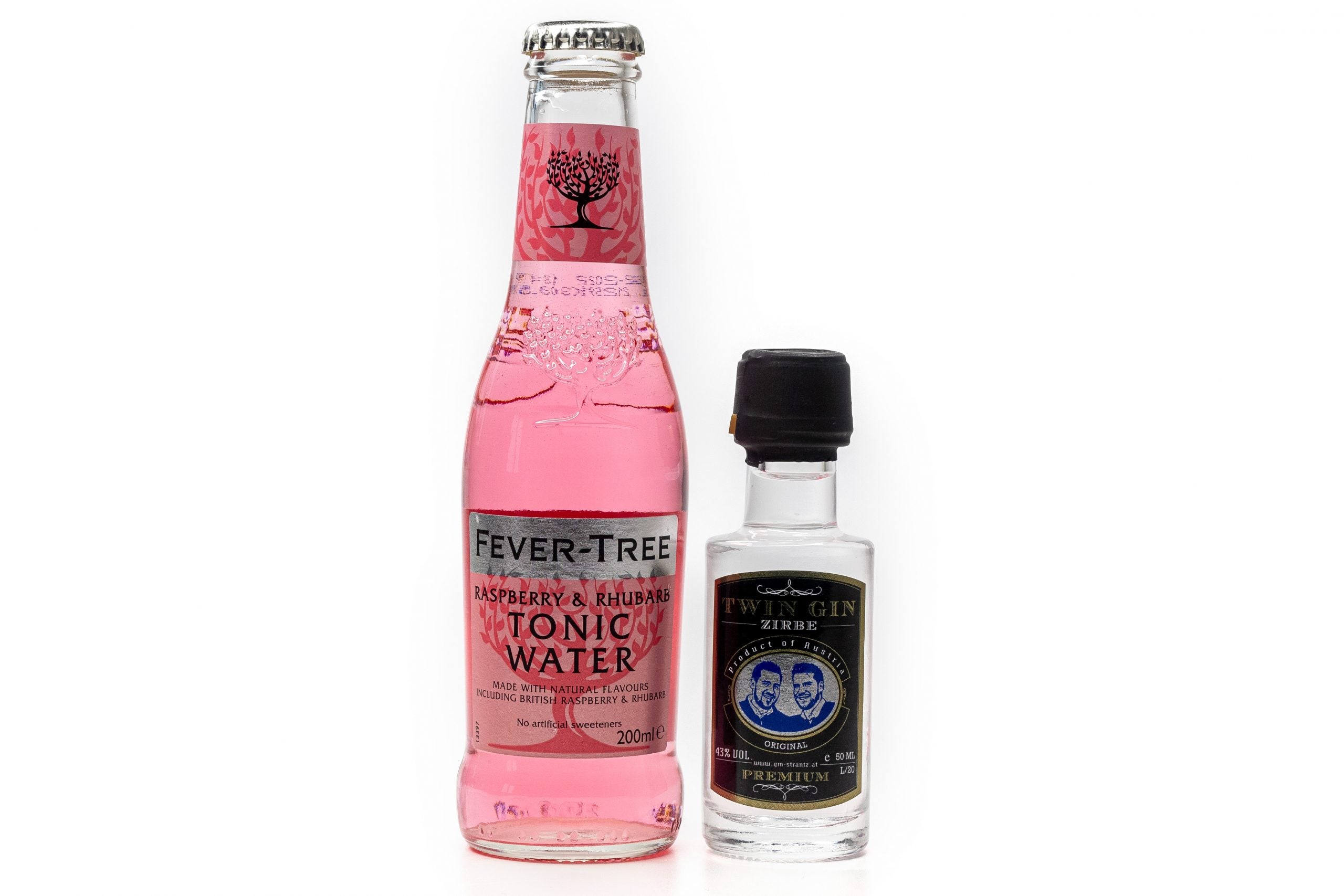 Twin Gin Tonic Raspberry & Rhubarb