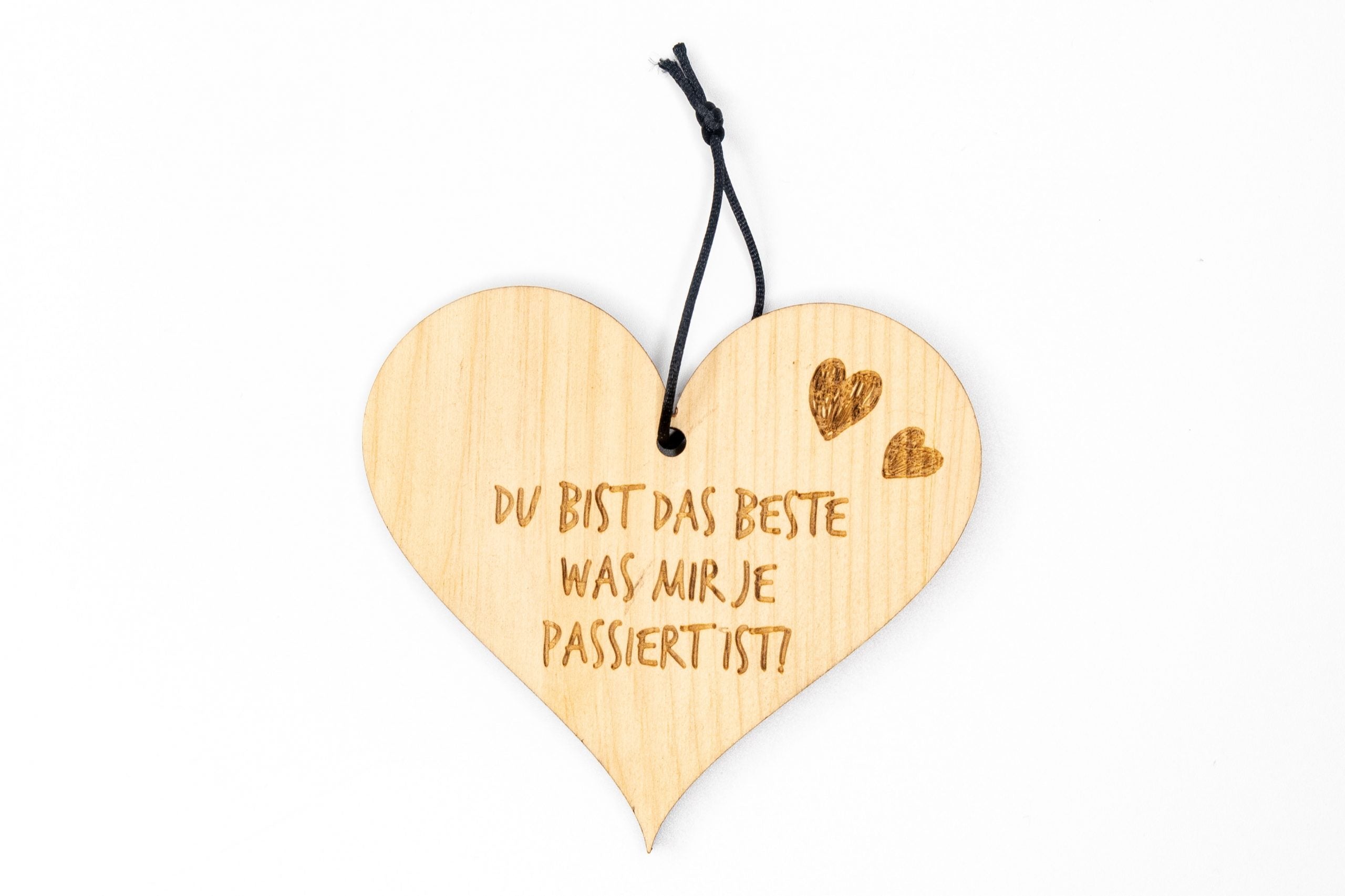 Herz mit Spruch