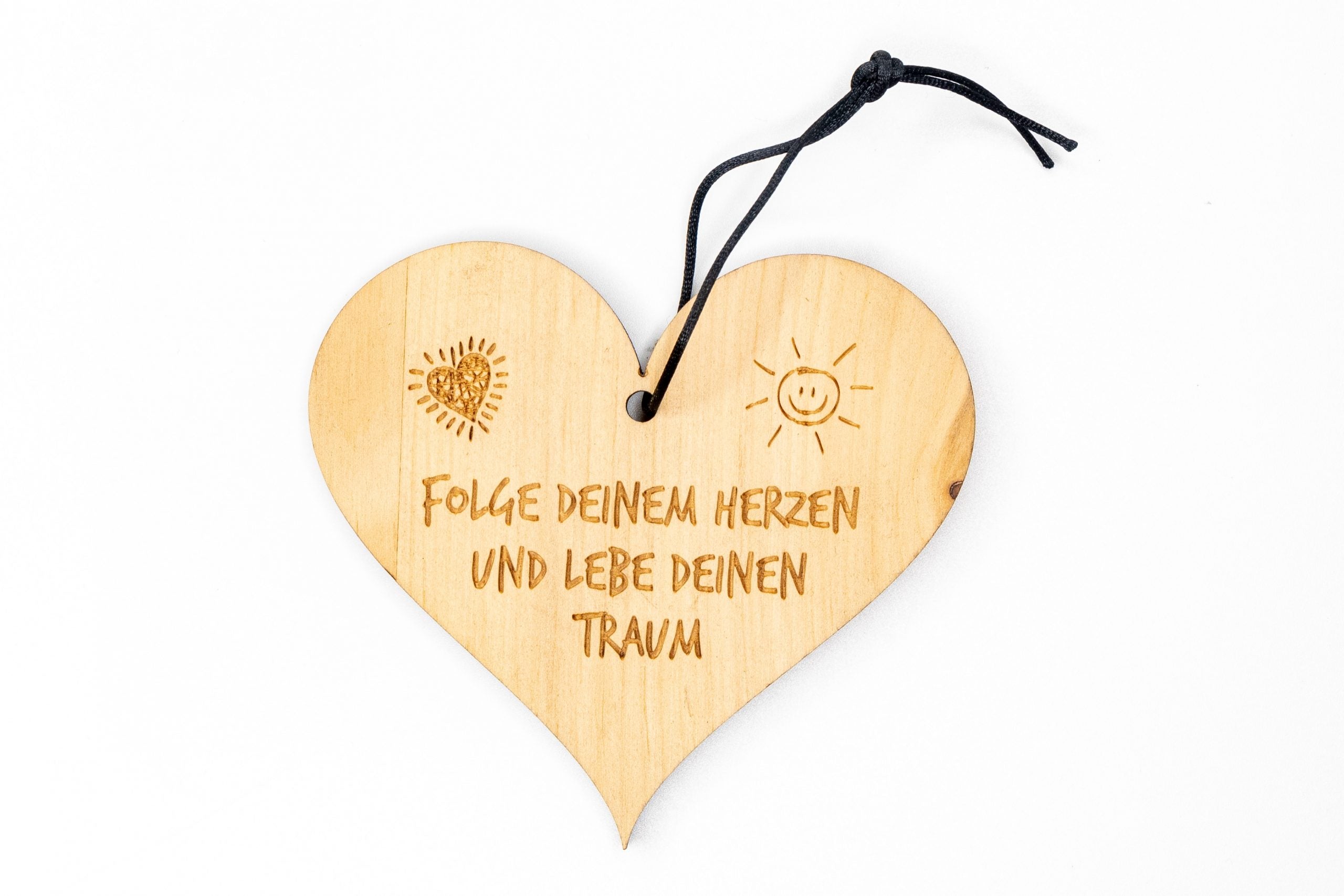 Herz mit Spruch
