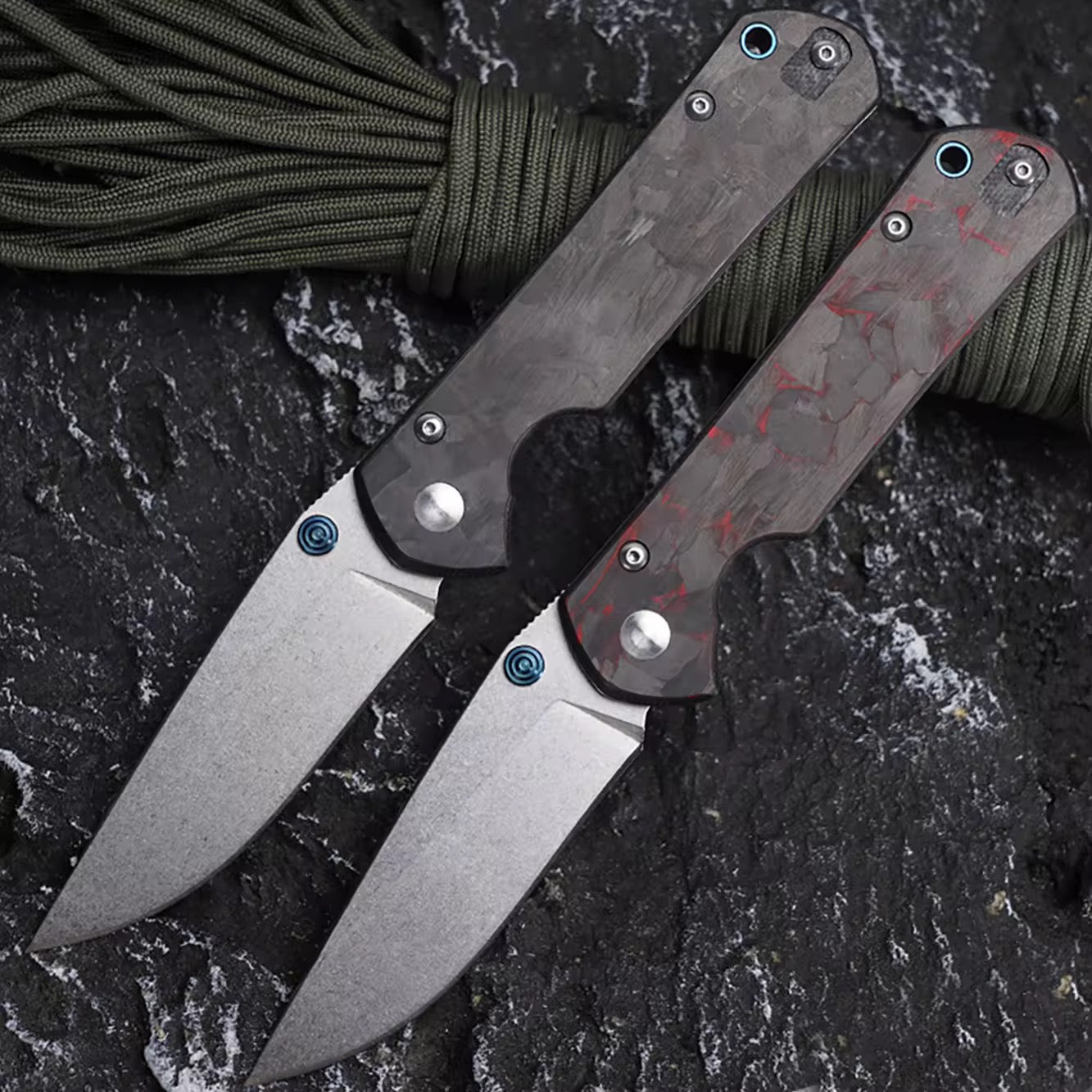 GM-Strantz Cobra D2 Klappmesser – Carbon Griff für EDC & Outdoor