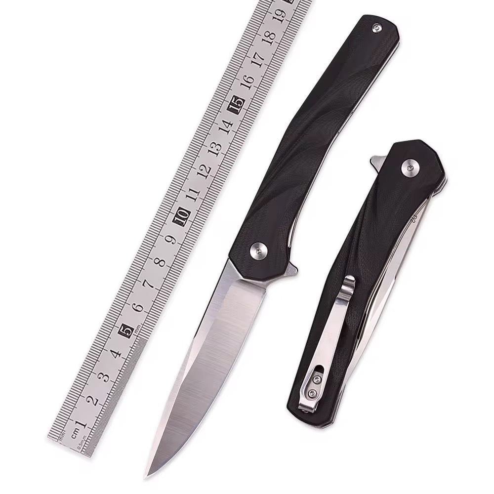 GM-Strantz Hawk D2 Klappmesser – G10 Griff mit Kugellager für EDC & Outdoor