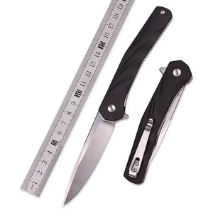 GM-Strantz Hawk D2 Klappmesser – G10 Griff mit Kugellager für EDC & Outdoor