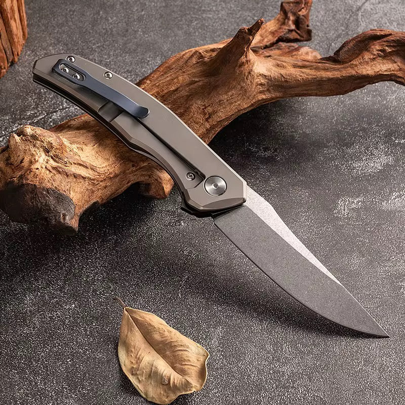 GM-Strantz Helix M390 Klappmesser – Titan & Hochleistungsstahl für präzise Schnitte