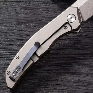 GM-Strantz Helix M390 Klappmesser – Titan & Hochleistungsstahl für präzise Schnitte
