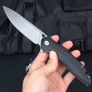 GM-Strantz Hunter D2 Klappmesser – G10 Griff für Outdoor & EDC