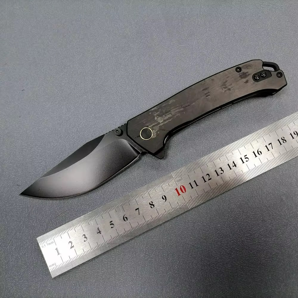 GM-Strantz Nova Klappmesser – Premium EDC Messer aus 14C28N Stahl mit Carbon Griff