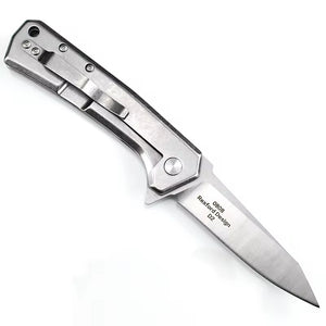 GM-Strantz Onyx D2 Klappmesser – Edelstahlgriff für EDC & Outdoor