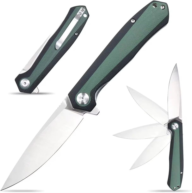 GM-Strantz Raven D2 Klappmesser – G10 Griff für EDC & Outdoor