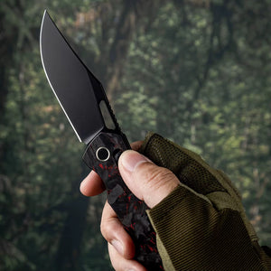GM-Strantz Shadow 14C28N – Schwarzes Klappmesser für Alltag & Outdoor