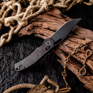 GM-Strantz Shadow 14C28N – Schwarzes Klappmesser für Alltag & Outdoor