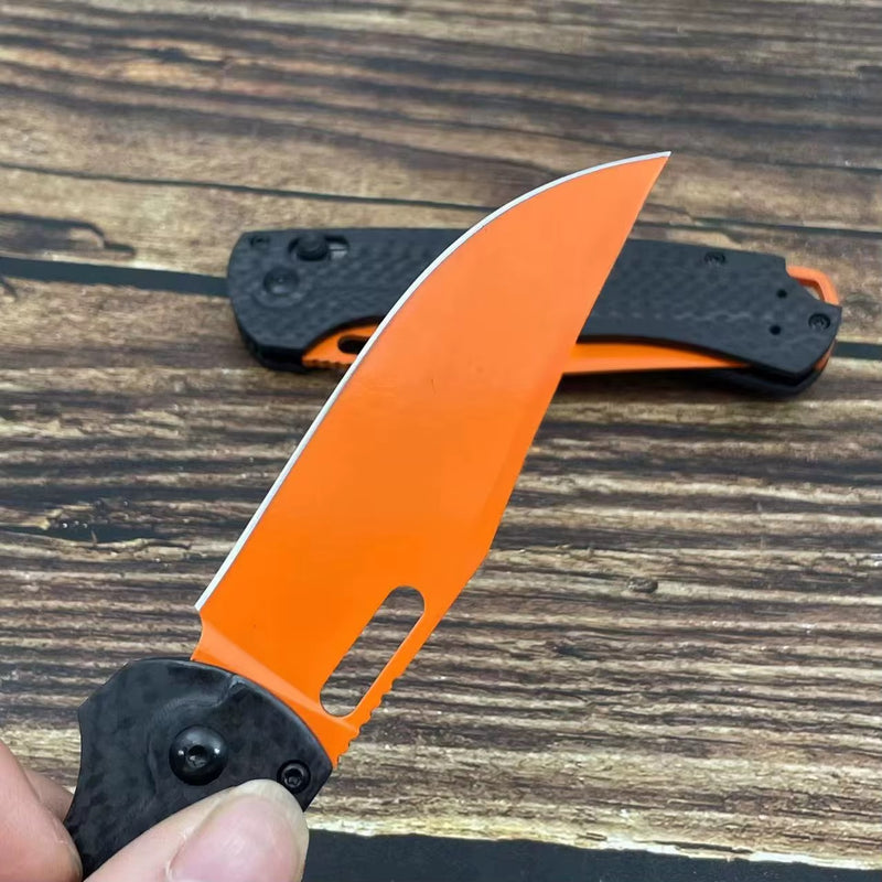 GM-Strantz Titan CPM-154 – Klappmesser mit Carbonfasergriff für Outdoor & EDC