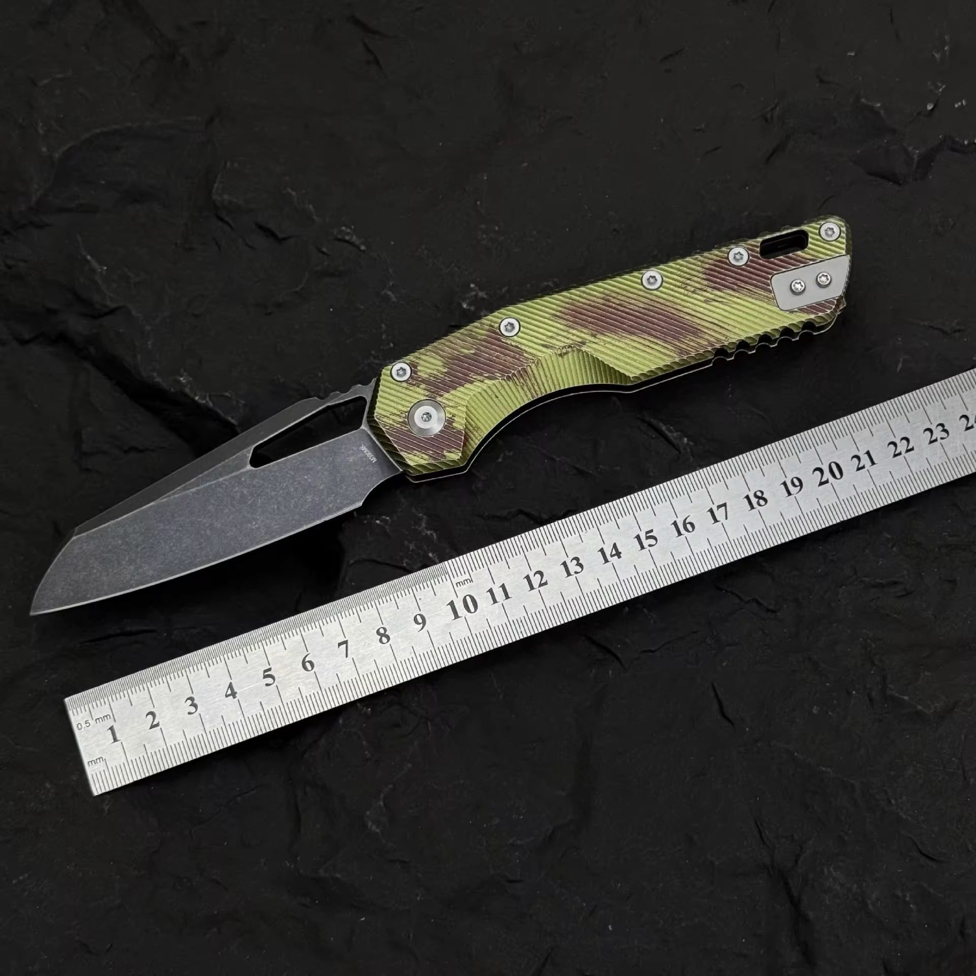 GM-Strantz Vector D2 Klappmesser – Aluminiumgriff für EDC & Outdoor