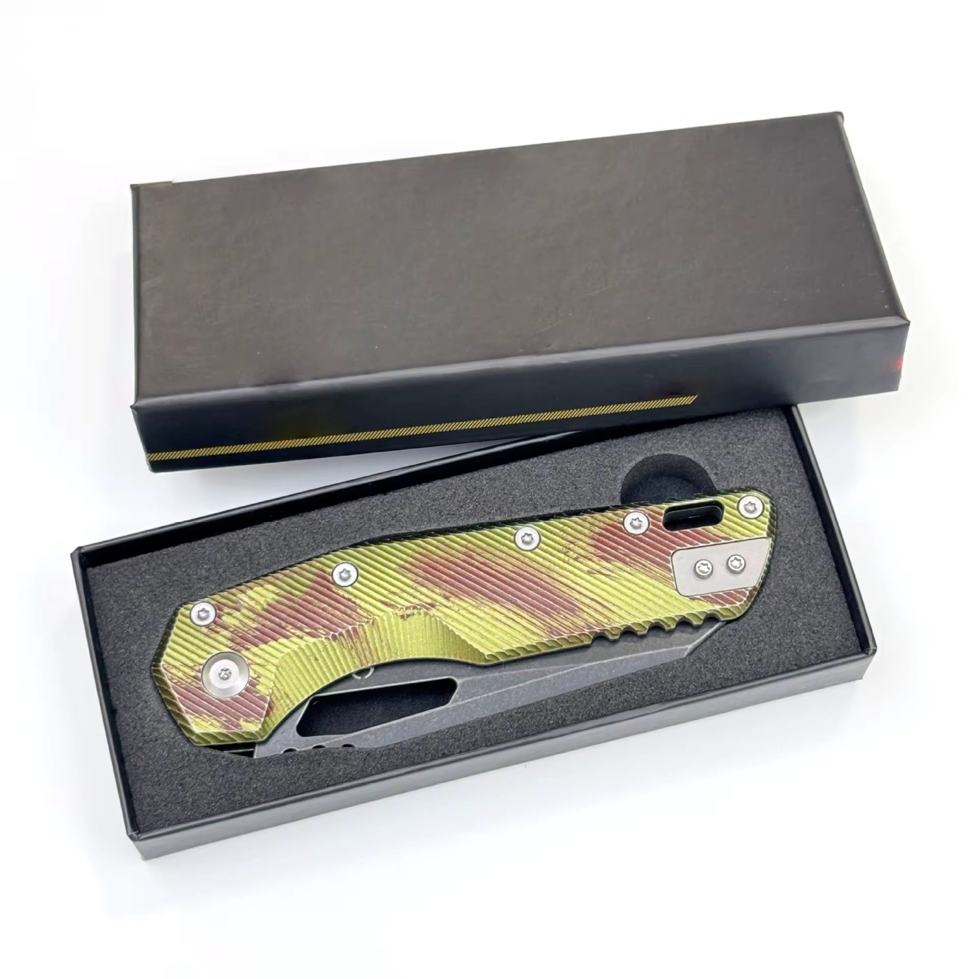 GM-Strantz Vector D2 Klappmesser – Aluminiumgriff für EDC & Outdoor