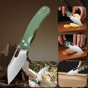 GM-Strantz Viper D2 Klappmesser – Aluminiumgriff für EDC & Outdoor