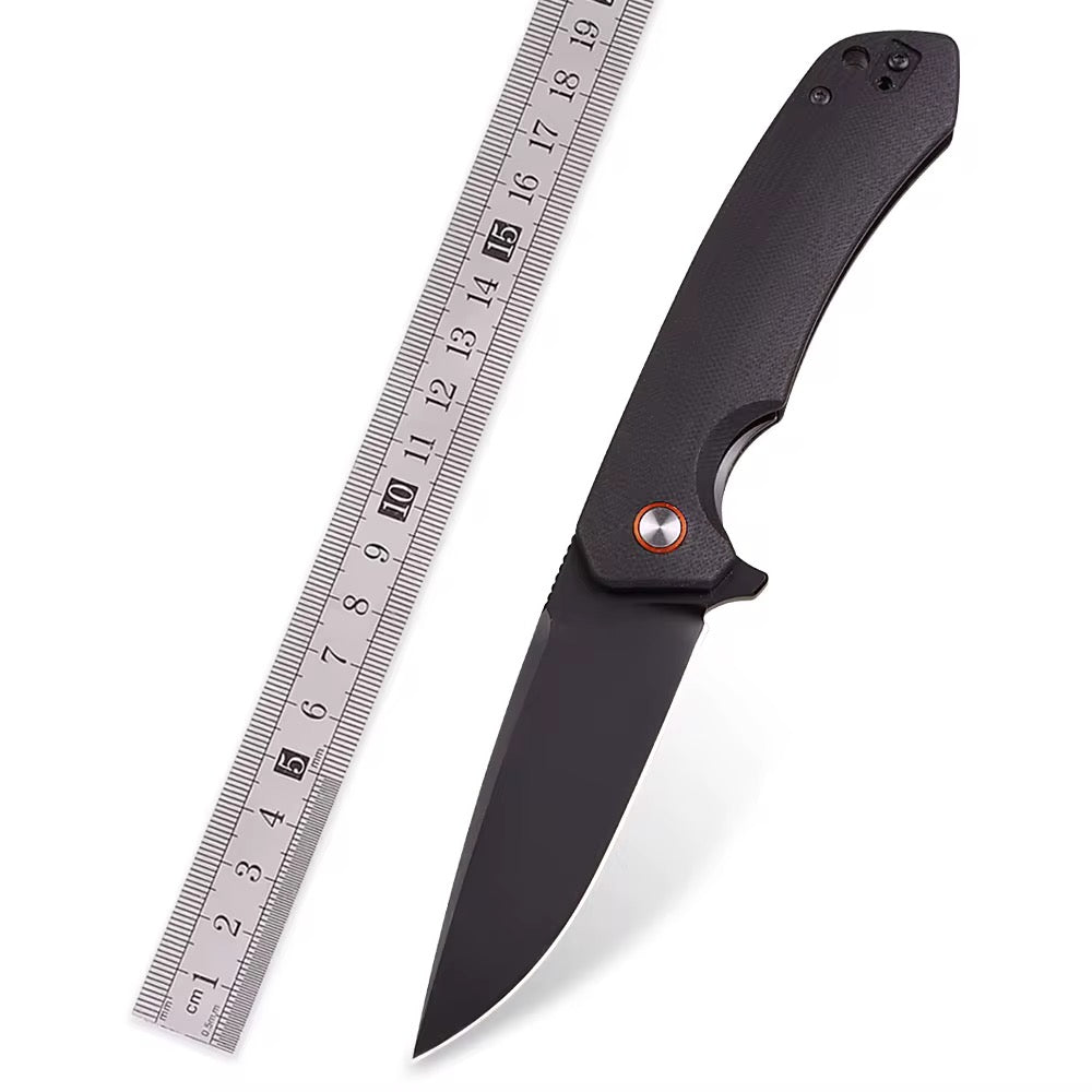 GM-Strantz Vortex D2 – Klappmesser mit titanbeschichteter Klinge & G10 Griff