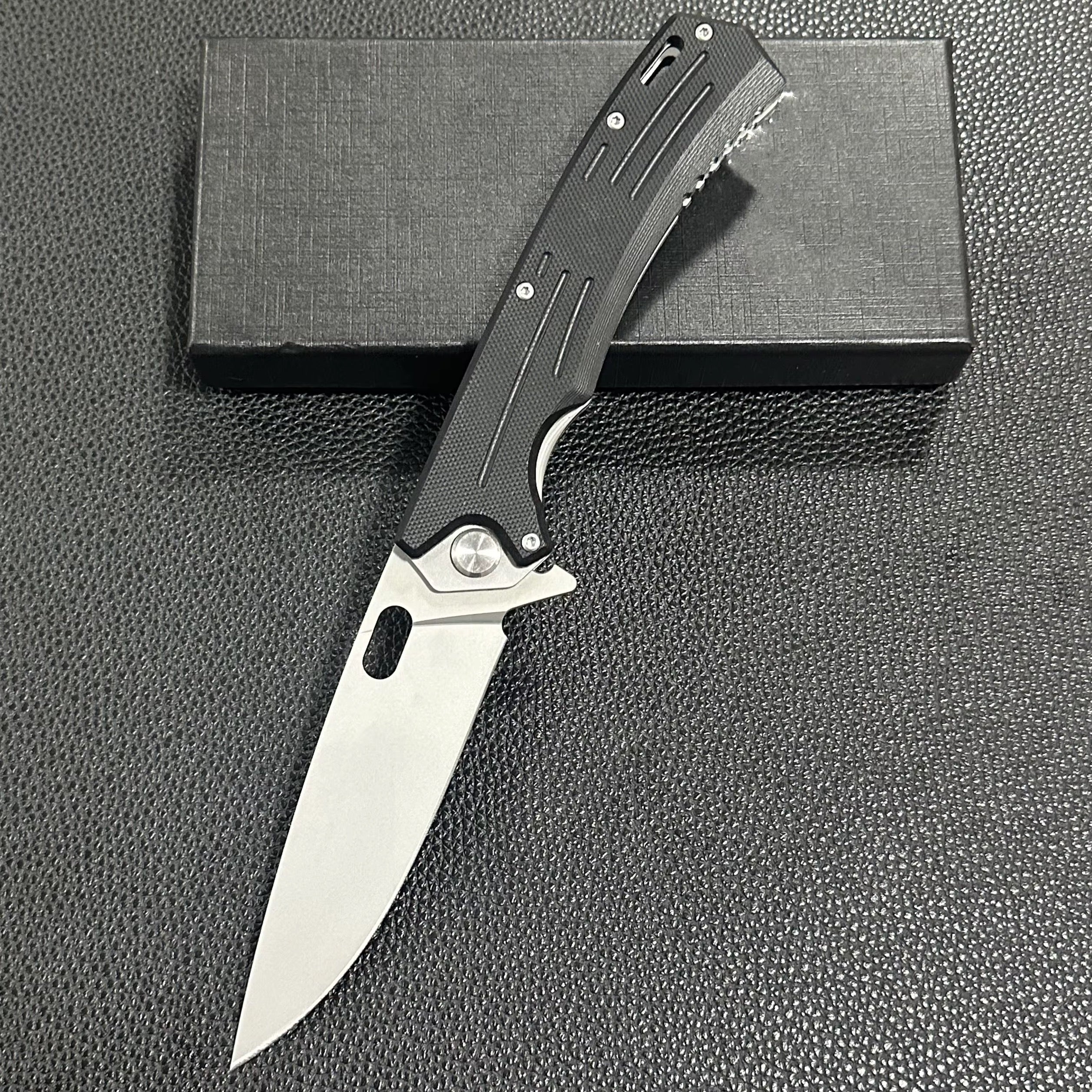 GM-Strantz Wolf D2 Klappmesser – G10 Griff für EDC & Outdoor