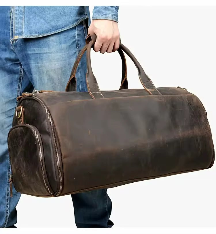 Weekender Amsterdam – Reisetasche aus Echtleder