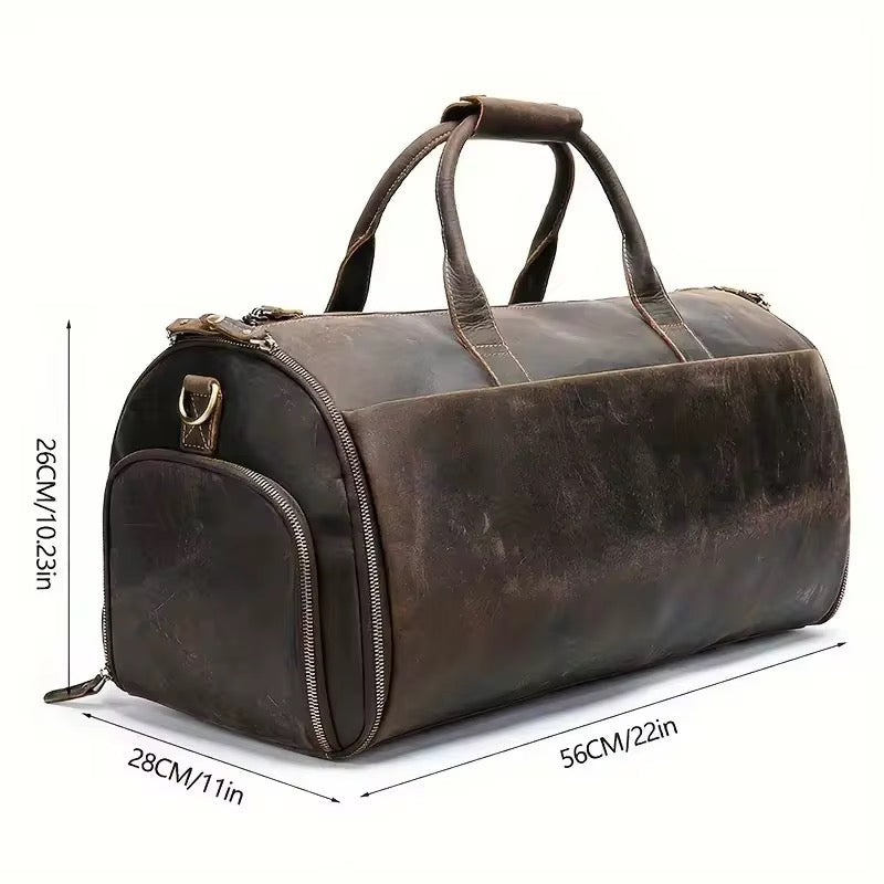 Weekender Amsterdam – Reisetasche aus Echtleder