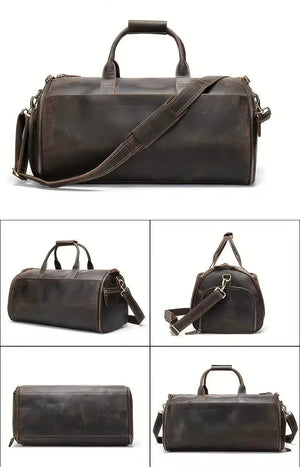 Weekender Amsterdam – Reisetasche aus Echtleder