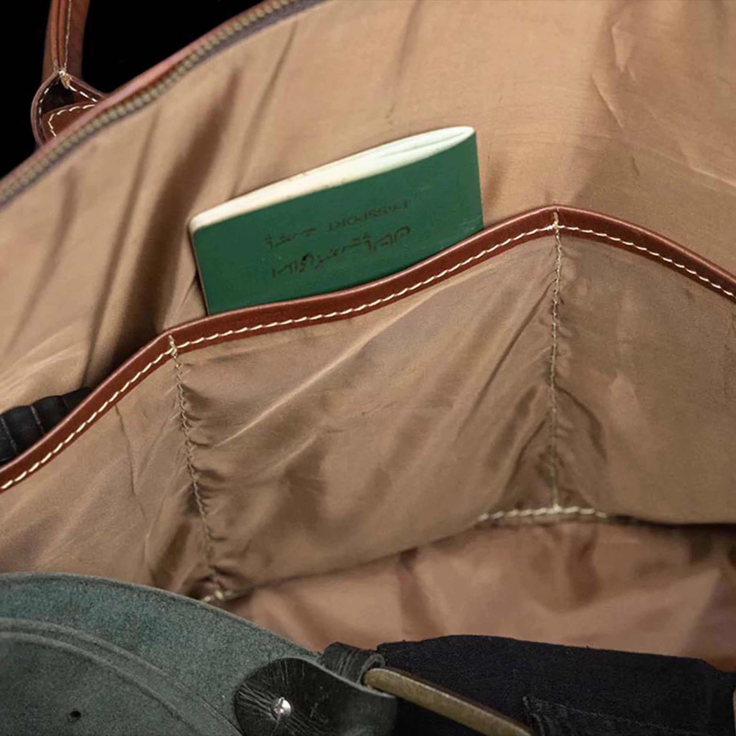 Leder Weekender Rom – Große Reisetasche aus Echtleder