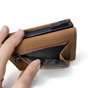 Leder Geldbörse Vienna Slim – RFID Schutz & kompaktes Design